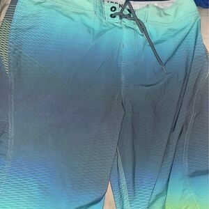 Boys BILLABONG 28” Platinum X FLUID Board Shorts Swim Trunks Sz16